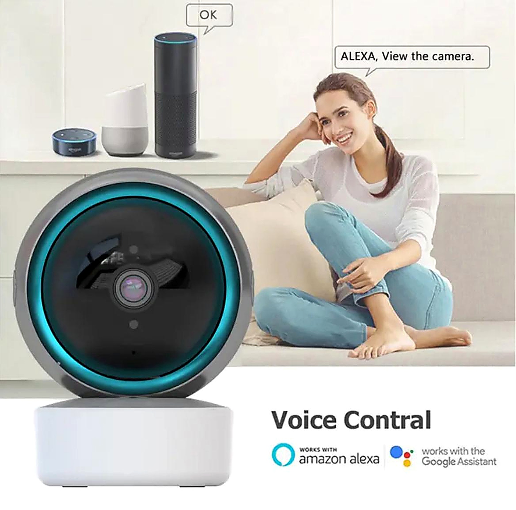 XPERIAA voice-control hub, works with Alexa and Google Assistant